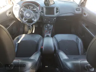 2021 Jeep Compass Trailhawk with VIN 3C4NJDDB3MT564983, listed as a Copart auction lot 76310514 with 77,585 mi miles and Non repairable. Bid and sale history available at DreamBid. Image 8.