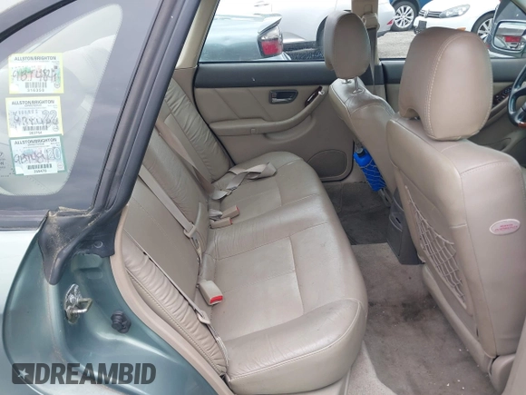 2003 Subaru Legacy Outback with VIN 4S3BE896137200610, listed as a IAAI auction lot 42450226 with 236,868 mi miles and . Bid and sale history available at DreamBid. Image 8.
