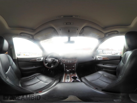 2017 Nissan Pathfinder Platinum with VIN 5N1DR2MM4HC613468, listed as a IAAI auction lot 41790510 with 99,684 mi miles and . Bid and sale history available at DreamBid. Image 18.
