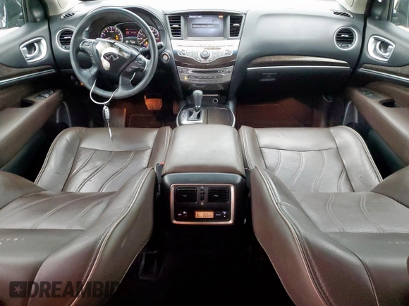 2014 Infiniti QX60 with VIN 5N1AL0MN4EC553141, listed as a Copart auction lot 58720095 with 90,311 mi miles and Salvage title. Bid and sale history available at DreamBid. Image 8.
