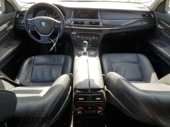 2014 BMW 7 Series 740i with VIN WBAYA6C55ED144487, listed as a Copart auction lot 77044014 with 86,149 mi miles and Salvage Title. Bid and sale history available at carsss.com. Image 8.