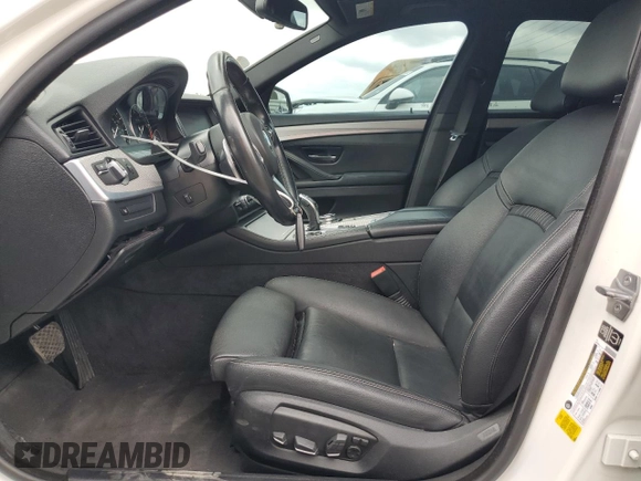 2014 BMW 5 Series 535d with VIN WBAXA5C58ED690402, listed as a Copart auction lot 48124575 with 153,702 mi miles and Salvage Title. Bid and sale history available at DreamBid. Image 7.