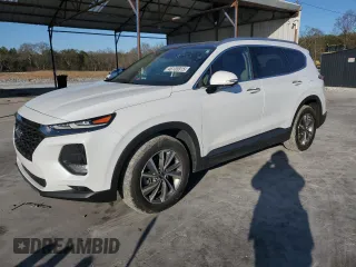 2020 Hyundai Santa Fe Limited with VIN 5NMS53AD5LH289913, listed as a Copart auction lot 46135915 with 44,307 mi miles and Salvage Title. Bid and sale history available at carsss.com. Image 1.