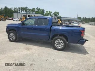 2022 Nissan Frontier S with VIN 1N6ED1EK2NN605154, listed as a Copart auction lot 57241055 with 33,989 mi miles and Salvage title. Bid and sale history available at DreamBid. Image 2.