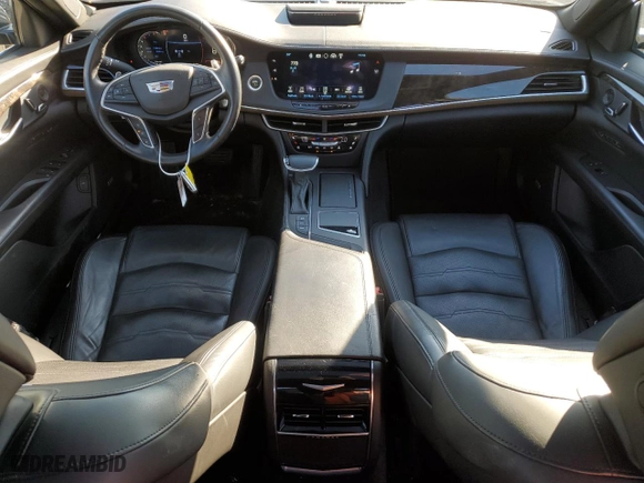 2016 Cadillac CT6 Premium Luxury AWD with VIN 1G6KG5R61GU125393, listed as a Copart auction lot 77776943 with 76,805 mi miles. Bid and sale history available at carsss.com. Image 8.