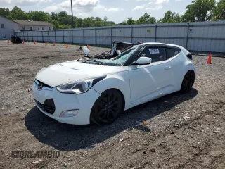 2012 Hyundai Veloster w/Gray Int z VIN KMHTC6AD7CU079622, wystawiony jako Copart lot #61910075 z przebiegiem 190 746 mil mil oraz Szkoda całkowita • Salvage title. Historia ofert i sprzedaży dostępna na DreamBid. Obrazek 1.