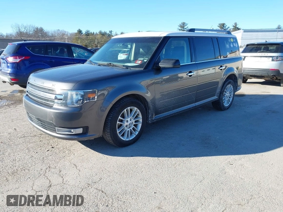 2016 Ford Flex SEL with VIN 2FMHK6C81GBA14883, listed as a IAAI auction lot 41443842 with 111,693 mi miles. Bid and sale history available at carsss.com. Image 17.