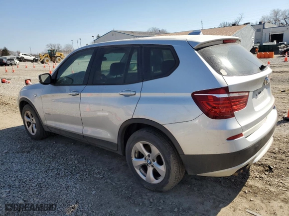 2011 BMW X3 28i with VIN 5UXWX5C50BL710543, listed as a Copart auction lot 48061055 with 144,983 mi miles and Clean Title. Bid and sale history available at carsss.com. Image 2.