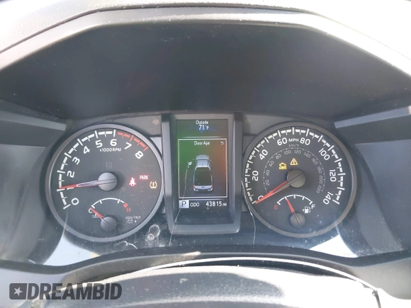 2020 Toyota Tacoma SR z VIN 3TYRZ5CN7LT000455, wystawiony jako IAAI lot #42313072 z przebiegiem 43 815 mil mil oraz . Historia ofert i sprzedaży dostępna na DreamBid. Obrazek 7.