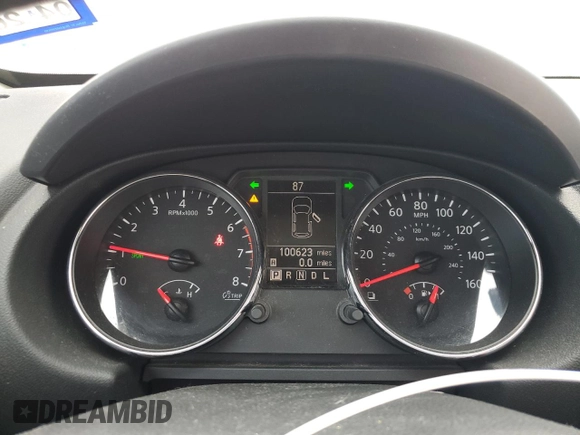 2012 Nissan Rogue SL with VIN JN8AS5MT8CW250611, listed as a Copart auction lot 54292995 with 100,623 mi miles and Salvage Title. Bid and sale history available at DreamBid. Image 9.