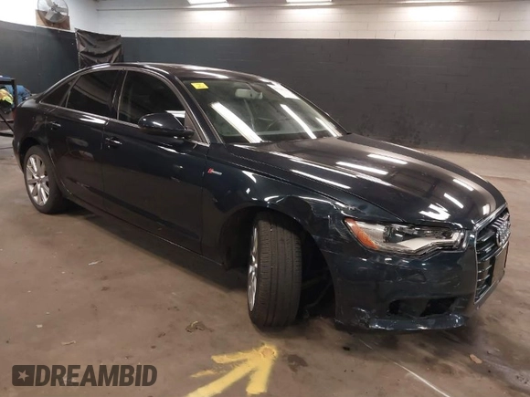 2014 Audi A6 Premium Plus with VIN WAUFGAFC4EN103099, listed as a IAAI auction lot 41784174 with 105,212 mi miles and . Bid and sale history available at DreamBid. Image 1.