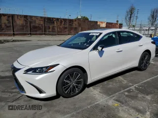 2024 Lexus ES with VIN 58ADA1C1XRU047023, listed as a Copart auction lot 49821505 with 3,205 mi miles and Salvage Title. Bid and sale history available at carsss.com. Image 1.