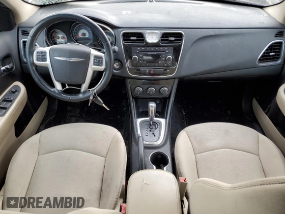 2012 Chrysler 200 Touring with VIN 1C3CCBBG4CN308424, listed as a Copart auction lot 50648265 with 211,411 mi miles and Salvage Title. Bid and sale history available at carsss.com. Image 8.