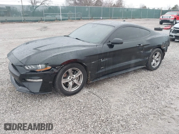 2022 Ford Mustang EcoBoost with VIN 1FA6P8TH2N5133445, listed as a IAAI auction lot 41723239 with 48,117 mi miles and . Bid and sale history available at DreamBid. Image 2.