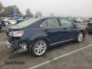 2010 Lexus HS with VIN JTHBB1BA9A2013610, listed as a Copart auction lot 72096694 with 24,160 mi miles and Salvage Title. Bid and sale history available at carsss.com. Image 3.