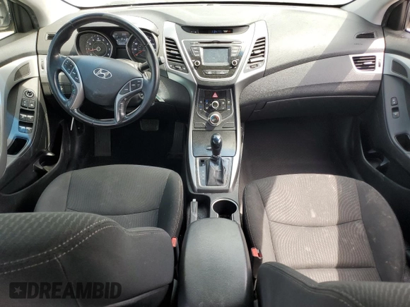 2015 Hyundai Elantra SE with VIN 5NPDH4AEXFH595205, listed as a Copart auction lot 53070235 with 92,000 mi miles and Salvage Title. Bid and sale history available at DreamBid. Image 8.
