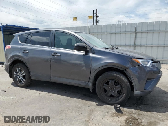 2018 Toyota RAV4 LE with VIN JTMBFREV1JJ746565, listed as a Copart auction lot 58141295 with 93,379 mi miles and Clean title. Bid and sale history available at DreamBid. Image 4.