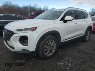2019 Hyundai Santa Fe SEL z VIN 5NMS3CAD4KH012030, wystawiony jako Copart lot #42599535 z przebiegiem 59 824 mil mil oraz Szkoda całkowita • Salvage title. Historia ofert i sprzedaży dostępna na DreamBid. Obrazek 1.