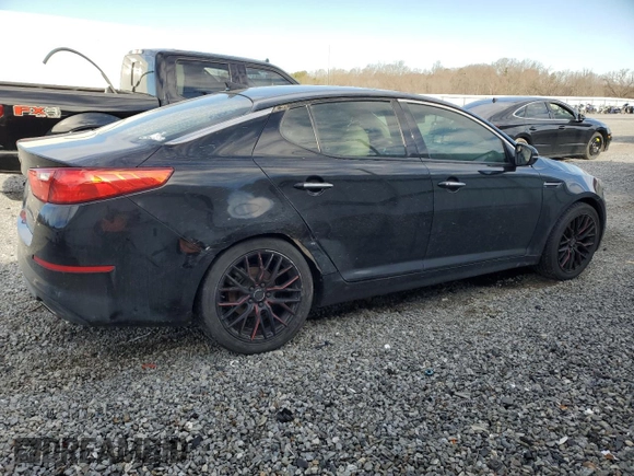 2015 Kia Optima EX with VIN 5XXGN4A77FG455101, listed as a Copart auction lot 45571055 with 211,941 mi miles and Salvage Title. Bid and sale history available at carsss.com. Image 3.