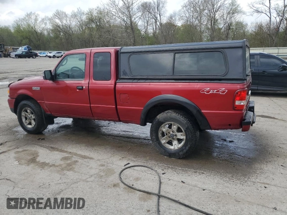2006 Ford Ranger XLT with VIN 1FTZR45E96PA38979, listed as a Copart auction lot 54656445 with 131,442 mi miles and Salvage Title. Bid and sale history available at carsss.com. Image 2.