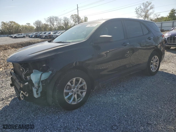2020 Chevrolet Equinox LS with VIN 2GNAXHEVXL6282394, listed as a Copart auction lot 47386815 with 61,954 mi miles and Salvage Title. Bid and sale history available at carsss.com. Image 1.