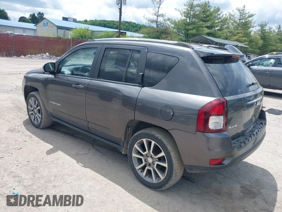2017 Jeep Compass Latitude with VIN 1C4NJDEB0HD188771, listed as a IAAI auction lot 42377126 with 89,056 mi miles and . Bid and sale history available at DreamBid. Image 3.