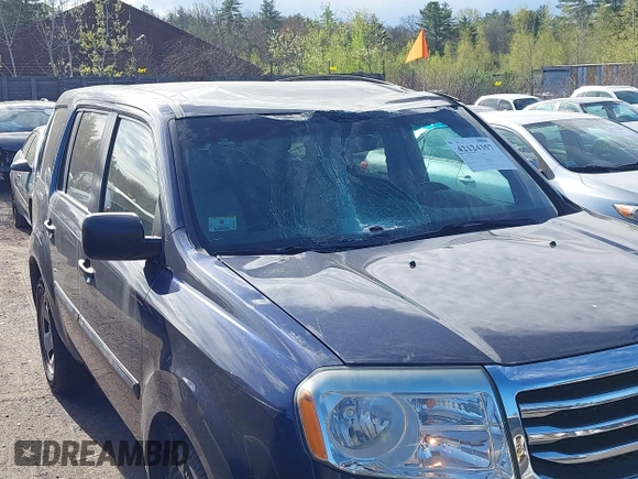 2013 Honda Pilot LX with VIN 5FNYF4H26DB071693, listed as a IAAI auction lot 42124357 with 151,494 mi miles and . Bid and sale history available at DreamBid. Image 6.