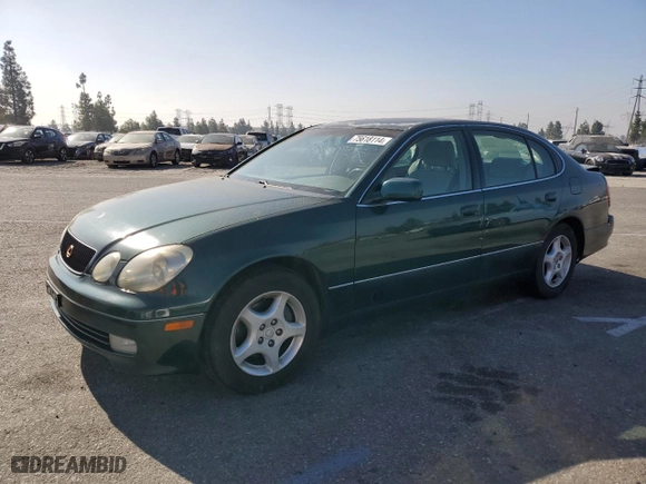 1998 Lexus GS 300 Luxury Perform Sdn with VIN JT8BD68SXW0001783, listed as a Copart auction lot 75618114 with NaN miles and Salvage Title. Bid and sale history available at carsss.com. Image 1.