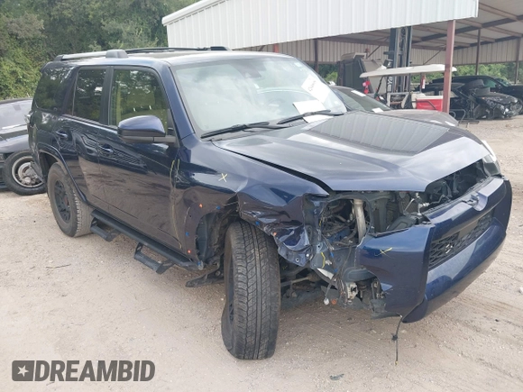 2023 Toyota 4Runner SR5 with VIN JTEEU5JR2P5297771, listed as a IAAI auction lot 42640698 with 49,151 mi miles and . Bid and sale history available at DreamBid. Image 1.