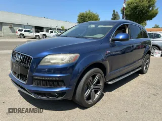 2012 Audi Q7 S line with VIN WA1DGAFE6CD008357, listed as a Copart auction lot 60036955 with 98,599 mi miles and Clean title. Bid and sale history available at DreamBid. Image 2.