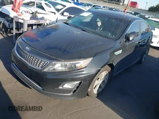 2016 Kia Optima Hybrid with VIN KNAGM4ADXG5096533, listed as a IAAI auction lot 41986694 with 1 mi miles. Bid and sale history available at carsss.com. Image 18.