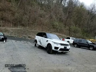 2021 Land Rover Range Rover Sport HSE Silver Edition with VIN SALWR2SUXMA758190, listed as a Copart auction lot 53045055 with 56,802 mi miles and Salvage title. Bid and sale history available at DreamBid. Image 15.