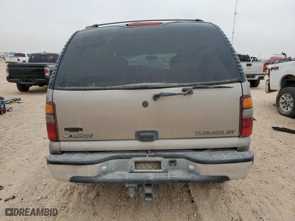 2001 Chevrolet Tahoe LT with VIN 1GNEC13TX1R189141, listed as a Copart auction lot 44595405 with 200,538 mi miles and Salvage Title. Bid and sale history available at carsss.com. Image 6.