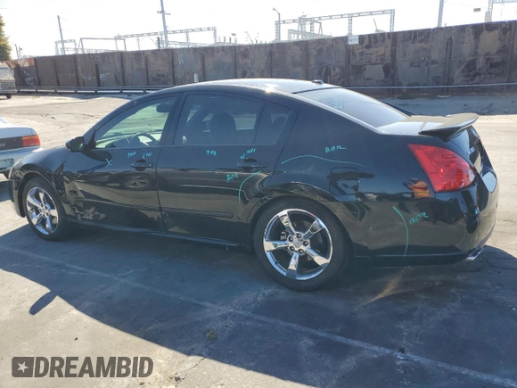 2008 Nissan Maxima 3.5 SE with VIN 1N4BA41E18C819378, listed as a Copart auction lot 50099855 with 79,751 mi miles and Salvage Title. Bid and sale history available at carsss.com. Image 2.
