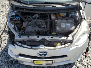 2014 Toyota Prius One with VIN JTDKDTB38E1566009, listed as a Copart auction lot 53540585 with 104,605 mi miles and Salvage Title. Bid and sale history available at DreamBid. Image 11.