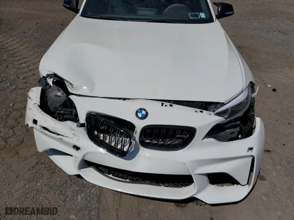 2018 BMW M2 with VIN WBS1J5C59JVE51725, listed as a Copart auction lot 65494514 with 32,426 mi miles and Salvage Title. Bid and sale history available at carsss.com. Image 13.