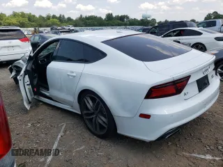 2016 Audi A7 3.0 Premium Plus with VIN WAUWGAFC0GN011572, listed as a Copart auction lot 59083173 with 0 mi miles. Bid and sale history available at carsss.com. Image 2.