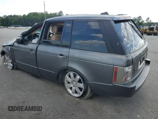 2006 Land Rover Range Rover HSE z VIN SALMF154X6A218685, wystawiony jako Copart lot #58928205 z przebiegiem Nie podano mil oraz Szkoda całkowita • Salvage title. Historia ofert i sprzedaży dostępna na DreamBid. Obrazek 3.