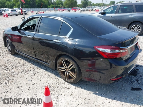 2016 Honda Accord Sport with VIN 1HGCR2F59GA154035, listed as a IAAI auction lot 42714171 with 205,649 mi miles and . Bid and sale history available at DreamBid. Image 3.
