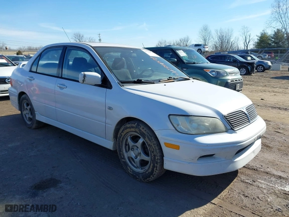 2003 Mitsubishi Lancer OZ-Rally with VIN JA3AJ86E13U100350, listed as a IAAI auction lot 41584874 with 244,945 mi miles. Bid and sale history available at carsss.com. Image 1.