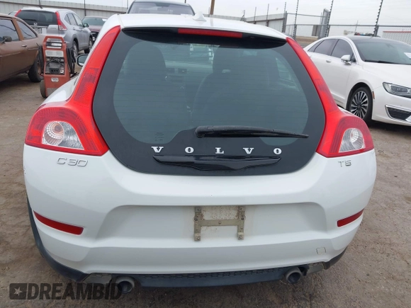 2011 Volvo C30 with VIN YV1672MK2B2243825, listed as a IAAI auction lot 41793318 with 159,300 mi miles. Bid and sale history available at carsss.com. Image 16.