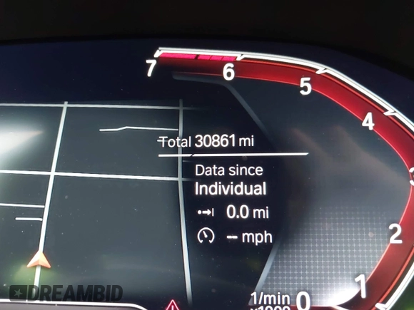 2021 BMW 3 Series 330i with VIN 3MW5R1J07M8C06389, listed as a IAAI auction lot 42024380 with 30,861 mi miles and . Bid and sale history available at DreamBid. Image 7.