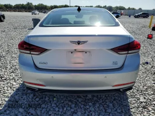 2019 Genesis G80 3.8L with VIN KMHGN4JE0KU299269, listed as a Copart auction lot 52155675 with 65,743 mi miles and Salvage title. Bid and sale history available at DreamBid. Image 6.