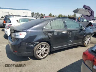 2010 Lexus HS 250h with VIN JTHBB1BA3A2006006, listed as a Copart auction lot 64557664 with 193,900 mi miles and Salvage Title. Bid and sale history available at DreamBid. Image 3.