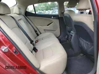 2013 Kia Optima EX z VIN 5XXGN4A72DG245695, wystawiony jako Copart lot #57225035 z przebiegiem 80 005 mil mil oraz Szkoda całkowita • Salvage title. Historia ofert i sprzedaży dostępna na DreamBid. Obrazek 10.