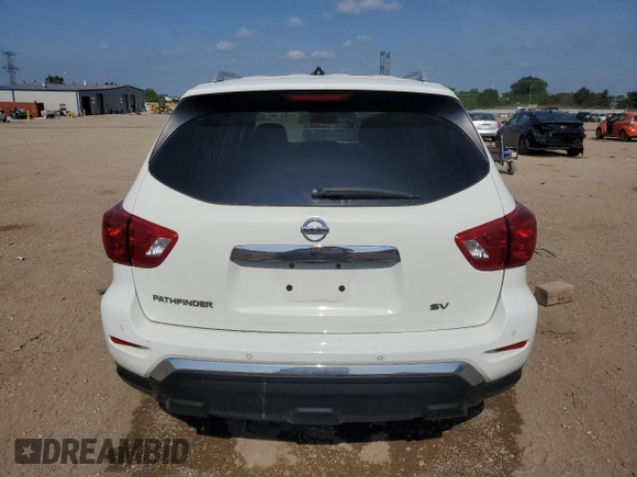 2017 Nissan Pathfinder SV with VIN 5N1DR2MN5HC665748, listed as a Copart auction lot 61188755 with 148,657 mi miles and Salvage title. Bid and sale history available at DreamBid. Image 6.