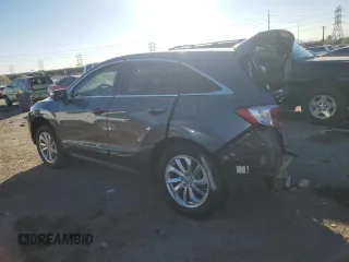 2017 Acura RDX w/Technology Pkg with VIN 5J8TB3H56HL010245, listed as a Copart auction lot 76844684 with 0 mi miles and Salvage Title. Bid and sale history available at carsss.com. Image 2.