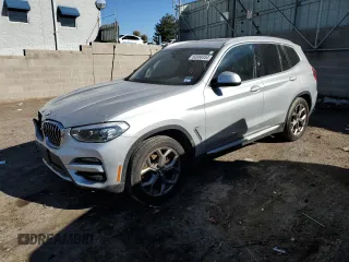 2020 BMW X3 sDrive30i with VIN 5UXTY3C0XLLU70914, listed as a Copart auction lot 80988354 with 69,662 mi miles and Salvage Title. Bid and sale history available at DreamBid. Image 1.