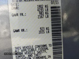2015 Nissan LEAF SV with VIN 1N4AZ0CP8FC335118, listed as a Copart auction lot 44023525 with 75,071 mi miles and Salvage Title. Bid and sale history available at carsss.com. Image 12.