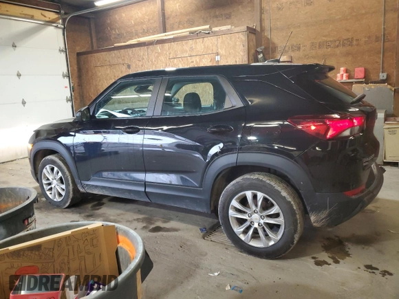 2021 Chevrolet TrailBlazer LS with VIN KL79MNSL9MB153791, listed as a Copart auction lot 52482825 with 127,938 mi miles and Salvage Title. Bid and sale history available at DreamBid. Image 2.